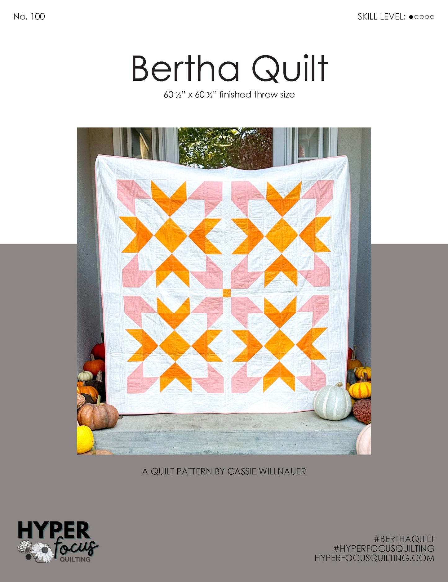 Bertha Quilt Pattern PDF