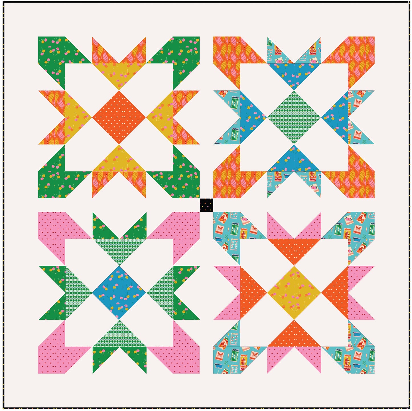 Bertha Quilt Pattern PDF